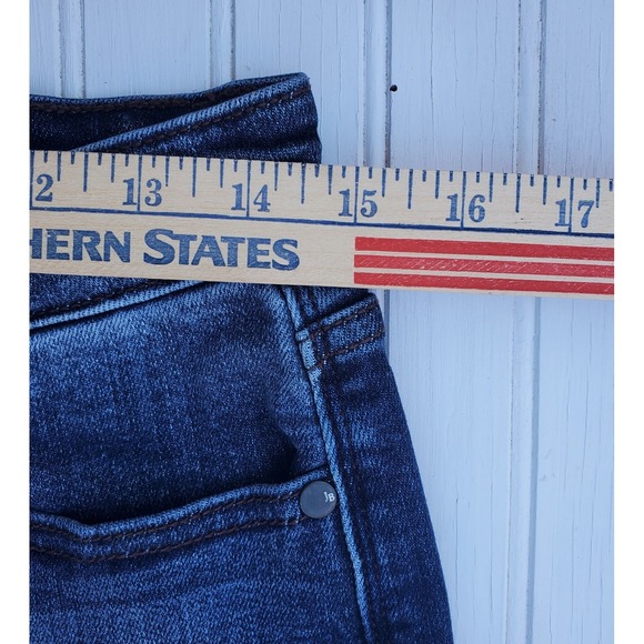 Judy Blue Slim Fit Womens Jeans Size 7/28 Blue Denim Mid Rise Dark Wash - Picture 5 of 10